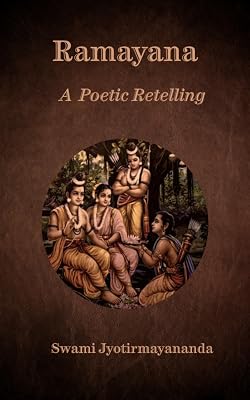 Cover of Ramayana: A Poetic Retelling by Swami Jyotirmayananda, Kindle edition